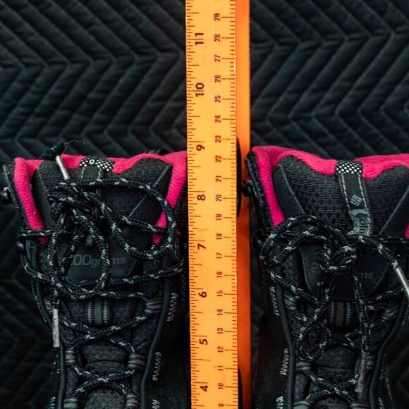 Columbia Black Waterproof Boots  sz 7 Womens - Picture 8 of 15